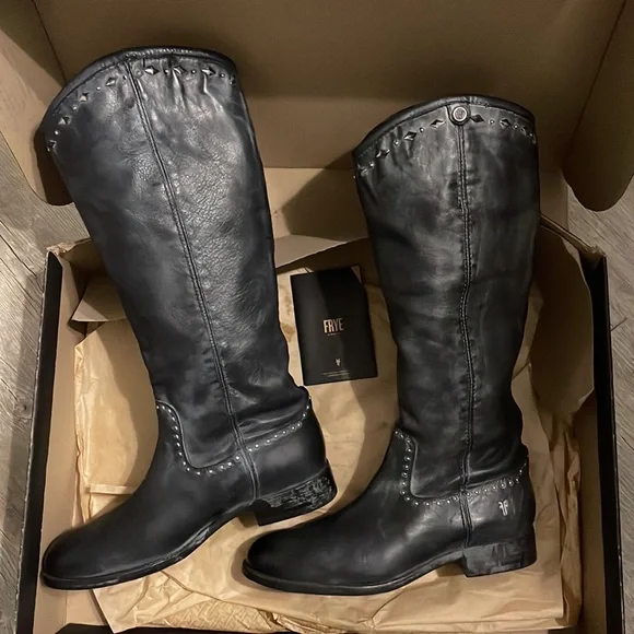 Frye Melissa multi stud boots - Picture 2 of 8